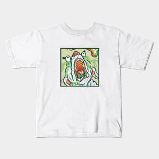 Dog in Cube Kids T-Shirt